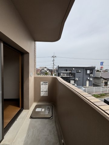 パールエステートのバルコニー