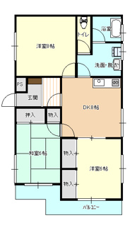 【間取り】 | パールハイツ