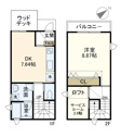 【間取り】 | ロフト付きのテラスハウス！