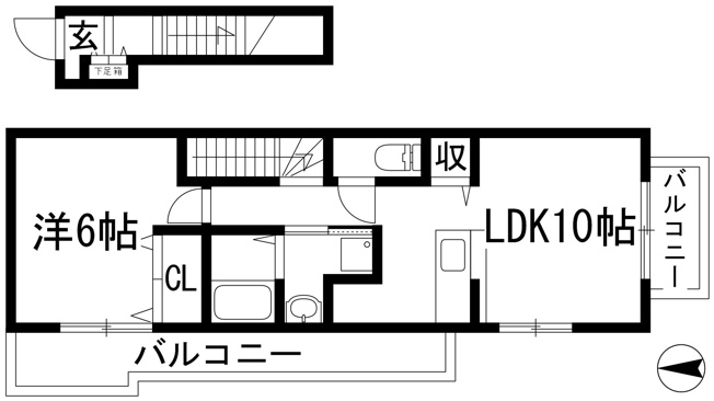 【間取り】 | アヌジックK・K