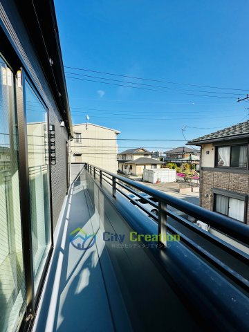 海老名市河原口1期 新築戸建 全1棟のバルコニー