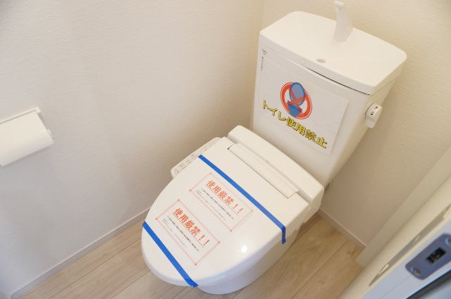 草加市旭町4丁目 新築分譲住宅のトイレ|1階