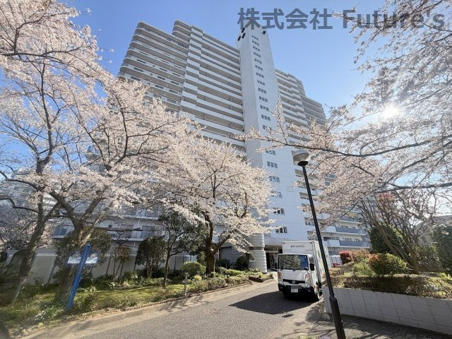 パークフィールドみさと　3街区2号館の外観|■ペット可マンション■安心のオートロック付きマンション