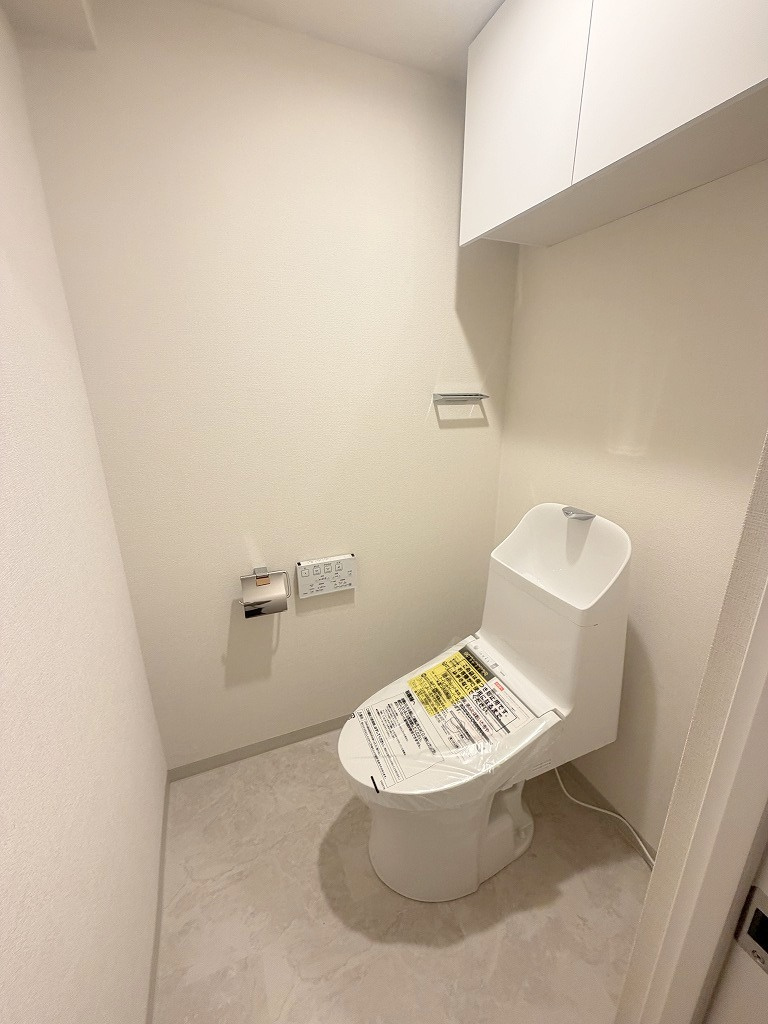 パークフィールドみさと　3街区2号館のトイレ|新規交換済みのトイレです