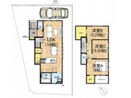 山科区御陵檀ノ後　新築戸建の画像
