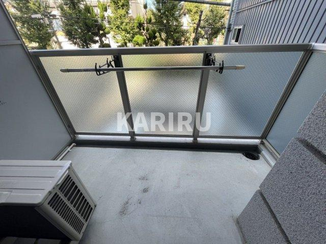 LaCASA玉造のバルコニー