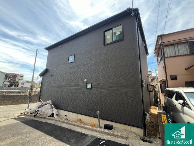 神戸市垂水区西舞子　第1期　新築一戸建ての外観|現在の進捗状況です！順調に作業進行中、完成が待ち遠しいです！詳細の間取り等、お気軽にお問い合わせください！