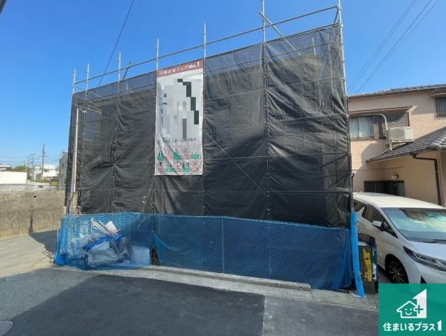 神戸市垂水区西舞子　第1期　新築一戸建ての外観|周辺は落ち着いた街並みの住宅地！子育てがしやすい住環境です！まだ未完成ですが、現地でしかわからない事もございます。是非一度ご覧ください。