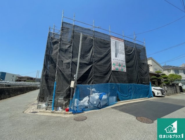 神戸市垂水区西舞子　第1期　新築一戸建ての外観|周辺は落ち着いた街並みの住宅地！子育てがしやすい住環境です！まだ未完成ですが、現地でしかわからない事もございます。是非一度ご覧ください。