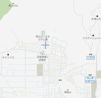 【地図】 | 中区四御神土地