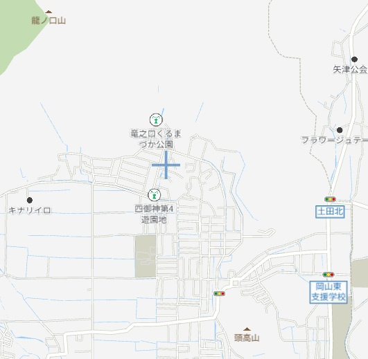 【地図】 | 中区四御神土地