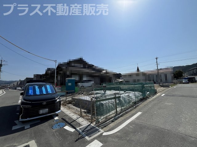 【外観】 | 那珂川市恵子3丁目2期　1号棟（全2棟）【仲介手数料無料・0円】 | 完成しました。物件内部もご見学頂けます。プラス不動産販売にお任せ下さい。