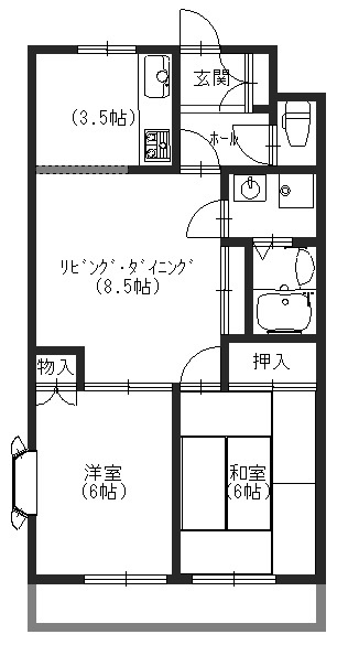 ミルラフィーネの間取り