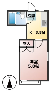 【間取り】 | グリーンハウス上井草