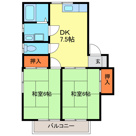 コーポAKITAⅢの画像