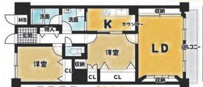 【間取り】 | S52201-ﾌｫﾙﾑ洛北