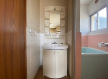 山陽マンションの洗面所