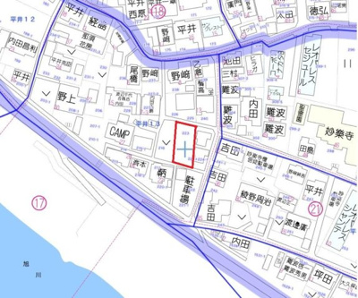 【地図】 | 平井6丁目土地（屋根有駐車場）