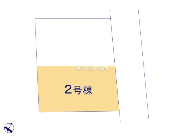 《仲介手数料無料》川越市大字藤間14-3新築一戸建てケイアイグレイスの区画図