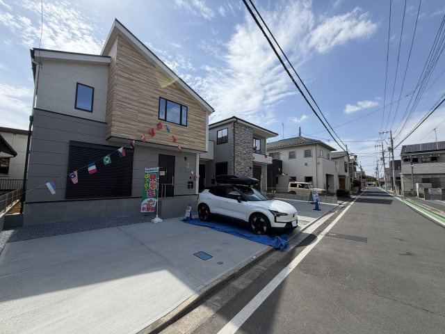 《仲介手数料無料》川越市大字藤間14-3新築一戸建てケイアイグレイスの外観