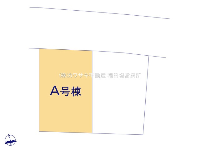 【区画図】 | 新築戸建 矢野口2階建て