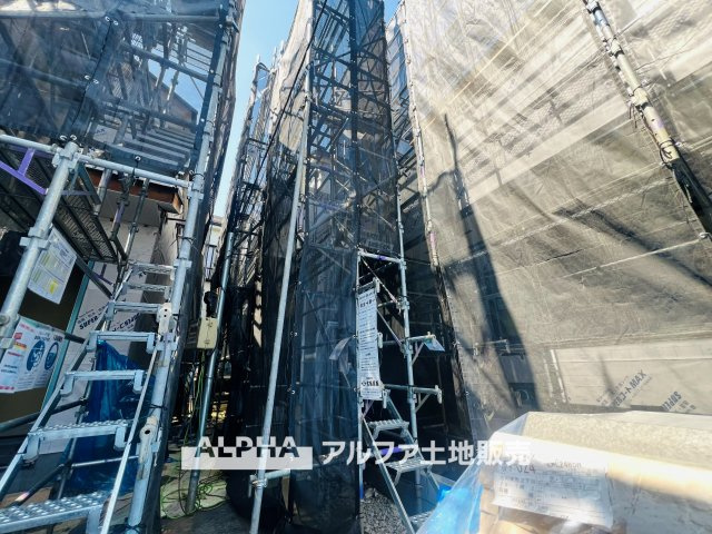~立川栄町2丁目新築4棟~ Newly built house　2号棟の外観|【Dimple key】
◆ディンプルキー◆鍵違いの組み合わせが1000億通り以上と多く、複製が困難で防犯性に優れている玄関キー。これ一本でエントランスから自宅まで使えて利便性も良いですね。