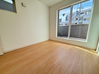 【洋室】 | 西区庚午中1（古江駅）全9区画　NO3 | 3階　収納付きでお部屋がスッキリ広く使えます。