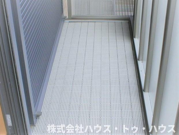 グリーンルーフのバルコニー