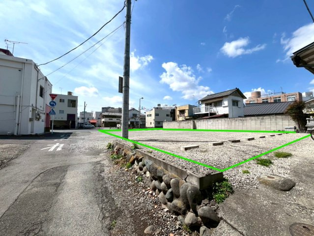 前橋市本町売地の土地図
