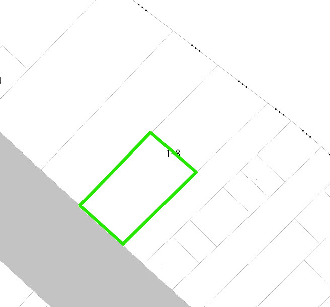 前橋市本町売地の土地図