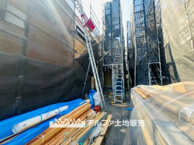 ~立川栄町2丁目新築4棟~ Newly built house　3号棟の外観|【outward appearance】
◆外観◆外壁のサイディングは軽量化で高い耐震性を発揮、加えて外壁に付着した汚れを雨でクリーニング。防汚でお手入れいらずで大変重宝します。