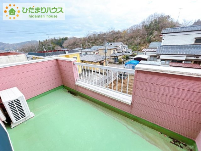 いわき市鹿島町米田字殿作　中古戸建のバルコニー