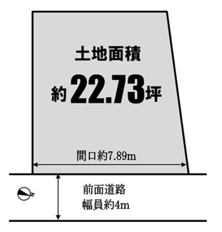 【区画図】 | 摂津市千里丘東4丁目　新築一戸建て