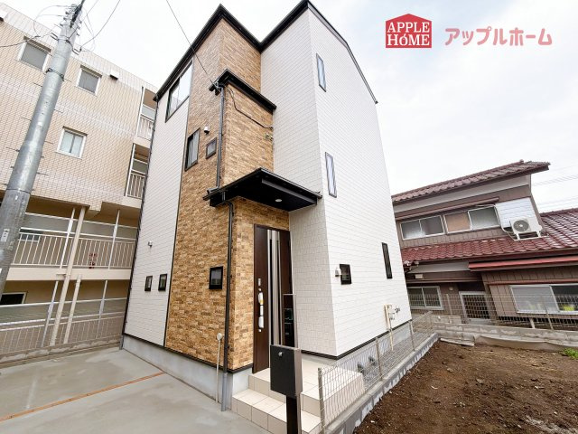 【新築住宅】さいたま市中央区下落合5丁目の外観|ぜひ現地にて、実際の建物・街並み・日当たり等ご確認下さい♪お問い合わせはお気軽に☆　TEL「0120-466263」