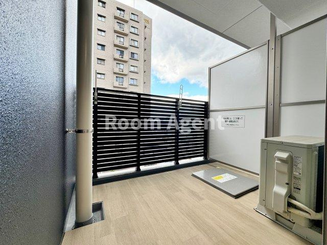 パルティール高畑アネックスのバルコニー