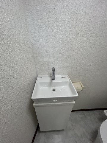 上石原ビルの独立洗面台