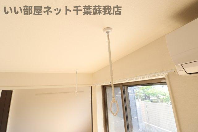 Ｓｏｌａｎａの寝室|室内物干
