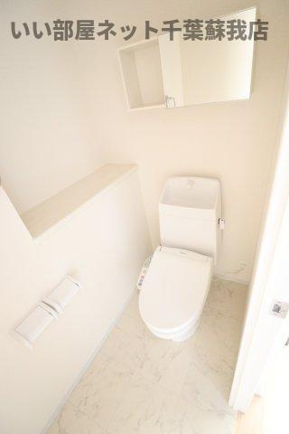 Ｓｏｌａｎａのトイレ|落ち着いた色調のトイレです