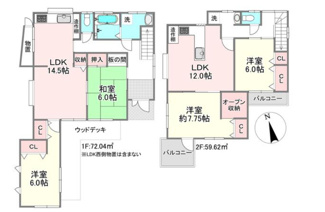 【間取り】 | 埼玉県川口市大字里