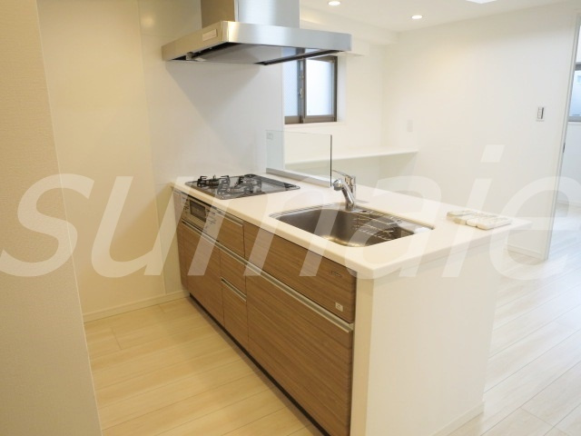 北区神谷１丁目の賃貸マンションのキッチン|広々しているキッチンです♪