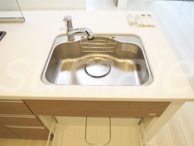 北区神谷１丁目の賃貸マンションのキッチン|キレイなシンクです☆