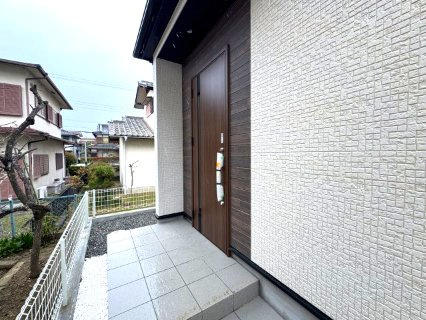 泉南市新家サングリーン新築住宅の玄関
