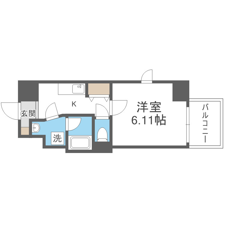 Ｌｕｃｅ　Ｋｕｊｏｎｉｓｈｉの間取り