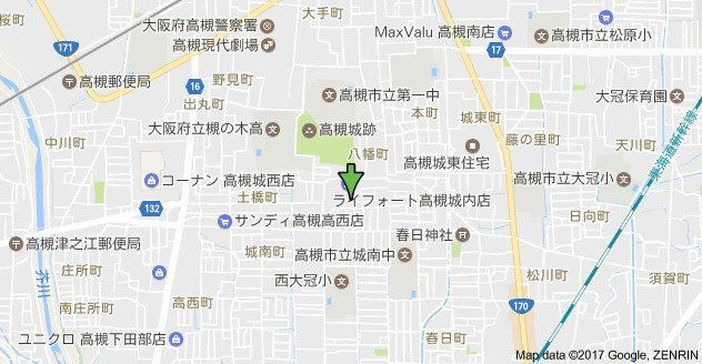 トワヴェール1の地図