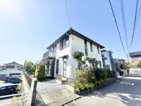 片瀬一丁目古家付き土地の画像