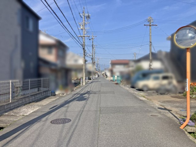 【前面道路含む現地写真】 | 四日市市石塚町 | 前面道路