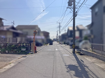 【前面道路含む現地写真】 | 四日市市石塚町 | 前面道路