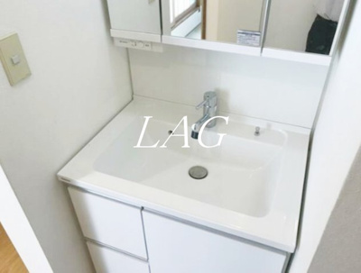 【洗面所】 | 花善ビル | 独立洗面台です。