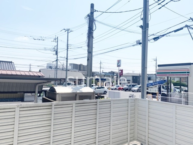 ミルフィーユⅡの展望|ベランダからの景色です！