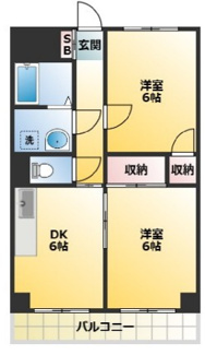 【間取り】 | クローネ川口 | 間取りです。